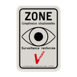 Panneau VIGILIS - Compétences situationnelles - Surveillance renforcée - Suveillance Belge