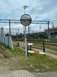 Runder Sicherheitsspiegel aus Kunststoff mit fester Halterung 48-90mm