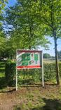 Portaalsysteem TS-50/100 Superior + informatiebord eigen ontwerp reflecterend