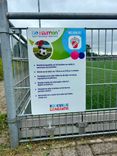 Alupanel bordpaneel - met eigen ontwerp / logo reflecterend