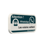 Panneau additionnel WhatsApp - Nom de rue