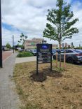 Bedrijfsbord TS-50/100 entree met verwijzingen max. 7 panelen - reflecterend