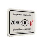 Panneau VIGILIS - Compétences situationnelles - Surveillance renforcée - Surveillance Belge
