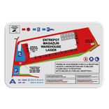 Informatiebord full-colour opdruk eigen ontwerp