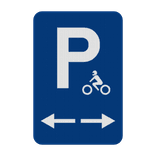 Parkeerbord motoren - Links/Rechts