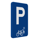 Parkeerbord elektrische fietsen