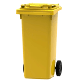 Mini-conteneur à déchets 120 L en plastique – plusieurs couleurs