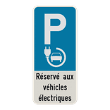 Panneau de parking pour véhicules électriques personnalisable - avec pictogramme