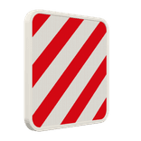 Panneau de démarcation réfléchissant pour signalisation temporaire