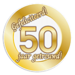 Verkeersbord - Gouden Huwelijk