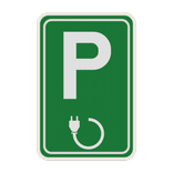 Panneau de parking – Borne de recharge pour voiture électrique