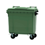 Conteneur à déchets 770 L en plastique – plusieurs couleurs