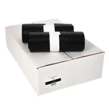 Sacs poubelle noirs 120L – 50/20x125cm – boîte de 240 sacs
