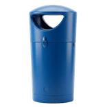 Buiten prullenbak TS-HOOD-100L rond, in 4 kleuren - 100 liter