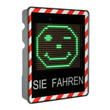 LED Smiley Geschwindigkeitsanzeige I-SAFE-TS1 - mit Datenerfassung