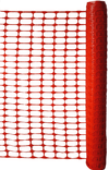 Kunststoff-Fangzaun aus HDPE – 1,00 × 50 m in orange