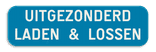 Verkeersbord SB250 G type IV - Beperking of verbod