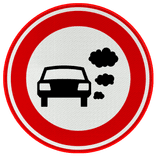 Verkeersbord RVV C22a - milieuzone
