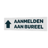 Alupanel bordpaneel - met eigen ontwerp / logo reflecterend