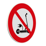 Panneau G2000 - Interdit aux trottinettes électriques