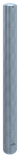 Rampaal Ø193mm staal verzinkt - 1200/1500/2000mm - met grondanker