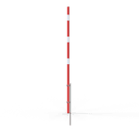 Schneestange Ø42x2000mm aus Kunststoff mit Reflexstreifen