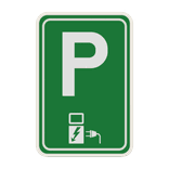 Panneau de parking borne de recharge pour véhicule électrique - plusieurs dimensions