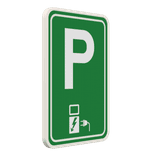 Panneau de parking borne de recharge pour véhicule électrique - plusieurs dimensions
