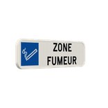 Panneau zone fumeur avec couvre-chant - plusieurs dimensions