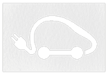 Pochoir pour place de véhicule électrique - plusieurs dimensions