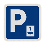 Panneau C1b – Stationnement gratuit à durée limitée avec contrôle par disque