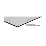 Alupanel bord New York avenue-stijl - met eigen tekst