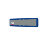 Straatnaambord 12 karakters 700x150 mm NEN 1772