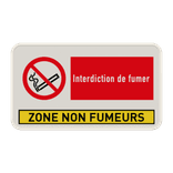 Panneau d'information - interdiction de fumer