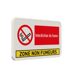 Panneau d'information - interdiction de fumer