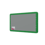 Straatnaambord groen 20 karakters 600x300 mm 2 regelig NEN 1772
