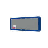 Straatnaambord 07 karakters 600x200 mm NEN 1772
