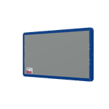 Straatnaambord 11 karakters 800x400 mm 2 regelig met pijl NEN 1772
