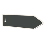 Pfeilwegweiser mit eigenem Design - reflektierend