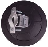 Veiligheidsspiegel rond kunststof met vaste beugel 48-90mm