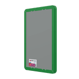 Bord prive terrein met banner groen en eigen tekst - reflecterend