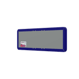 Straatnaambord aluminium DOR 600x200mm - type Amsterdam