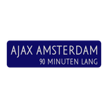 Straatnaambord aluminium DOR 700x200mm - type Amsterdam
