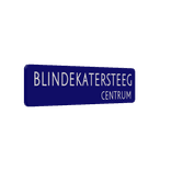 Straatnaambord aluminium DOR 800x200mm - type Amsterdam