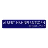 Straatnaambord aluminium DOR 1000x200mm - type Amsterdam