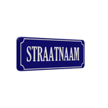 Straatnaambord aluminium DOR 600x200mm - type Binnenstad