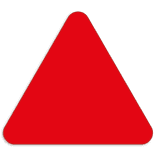 Panneau vierge - Triangle