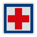 Panneau CE1 – Poste de secours