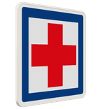 Panneau CE1 – Poste de secours