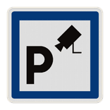 Panneau CE9 – Parc de stationnement sous vidéoprotection